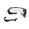 Pyramex Cappture, Safety Glasses, Anti-Fog & Anti-Scratch, Clear Lens, Clear Frame S9910STMRG - alternate 2
